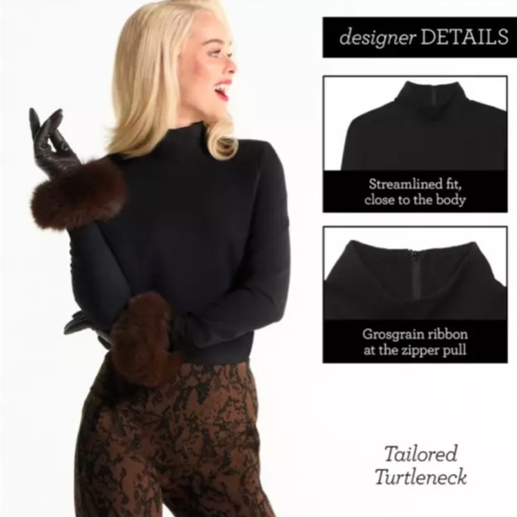 Cabi black turtleneck - Picture 4 of 4